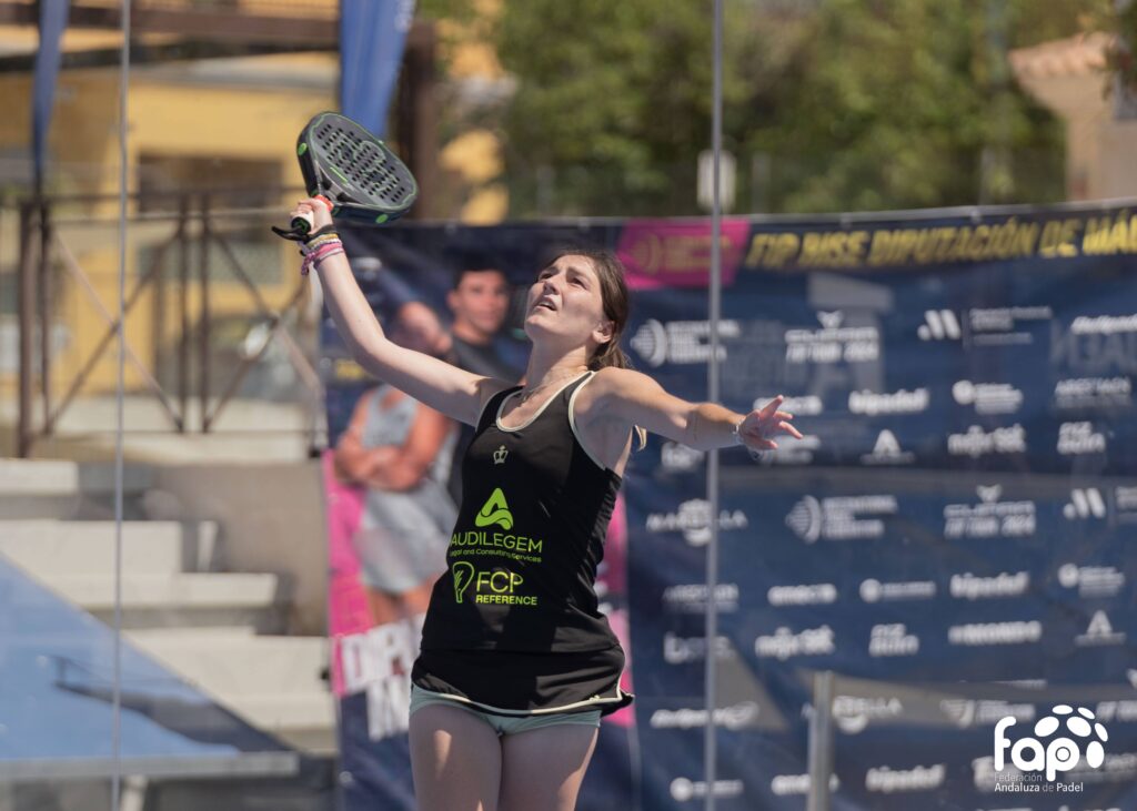 Ainara Pozuelo wins the FIP Rise Diputación de Málaga