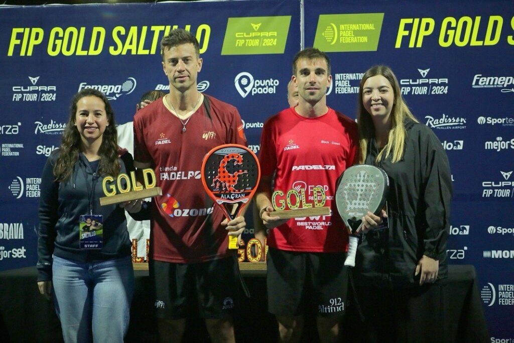 Aitor Garcia wins the runner-up position in the FIP GOLD of Soltillo