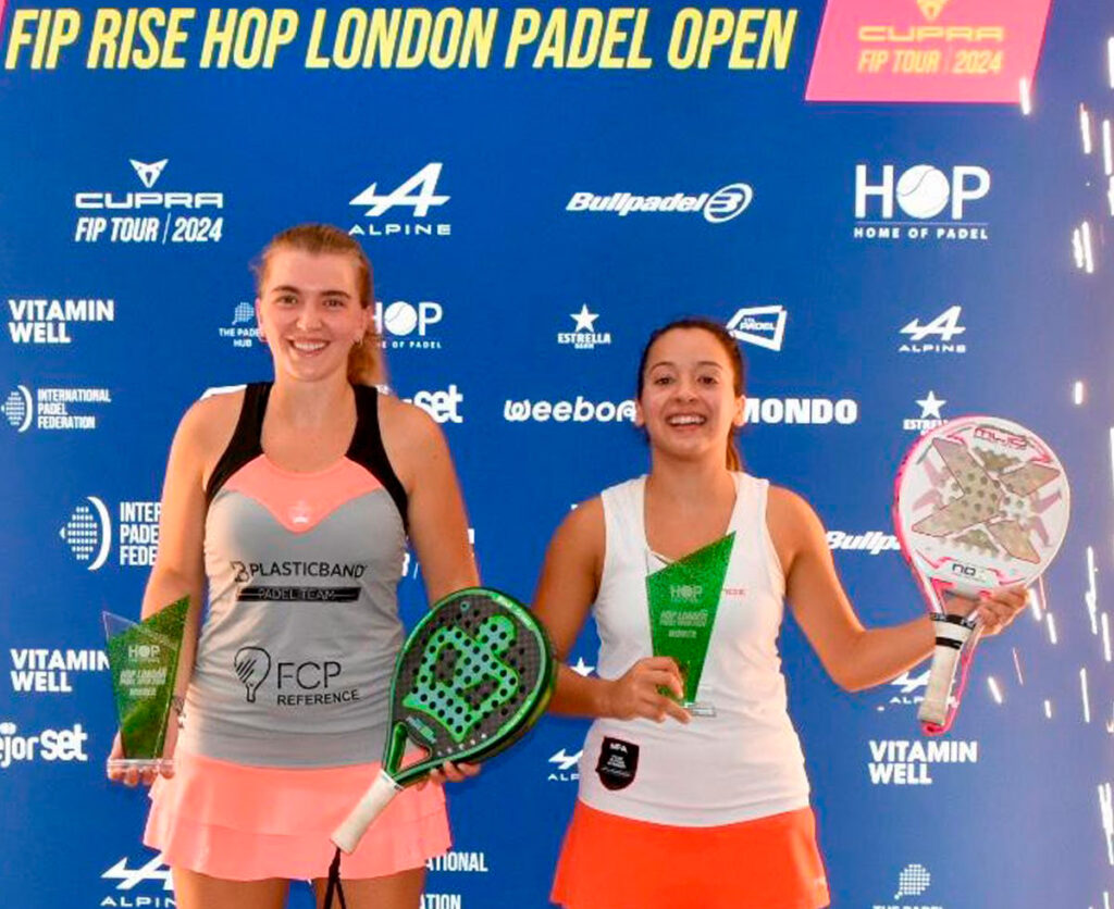 Eugènia Guimet wins FIP Rise Hop London Padel